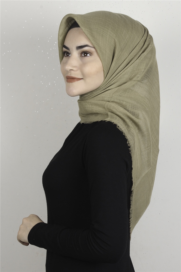 Pamuklu Trend Eşarp 9914-34 Latte
