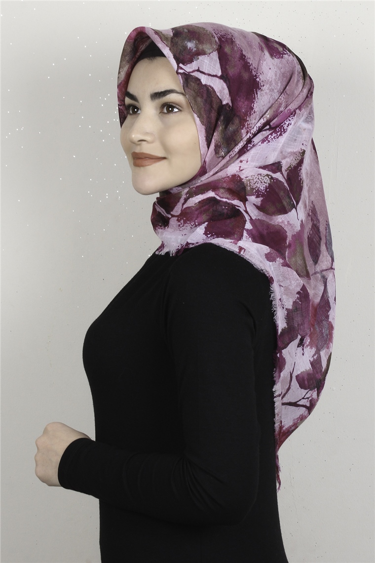Pamuklu Trend Eşarp 9916-14 Pembe
