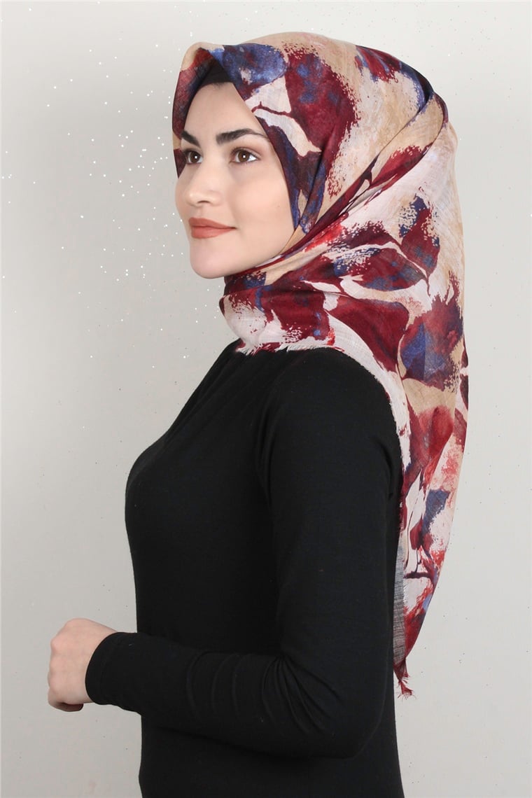 Pamuklu Trend Eşarp 9916-2 Ten Rengi