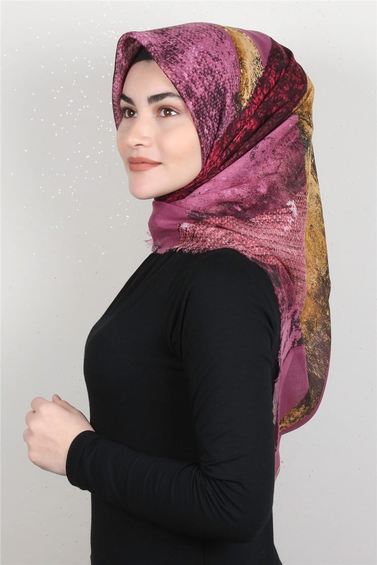 Pamuklu Trend Eşarp 9920-8 Pembe