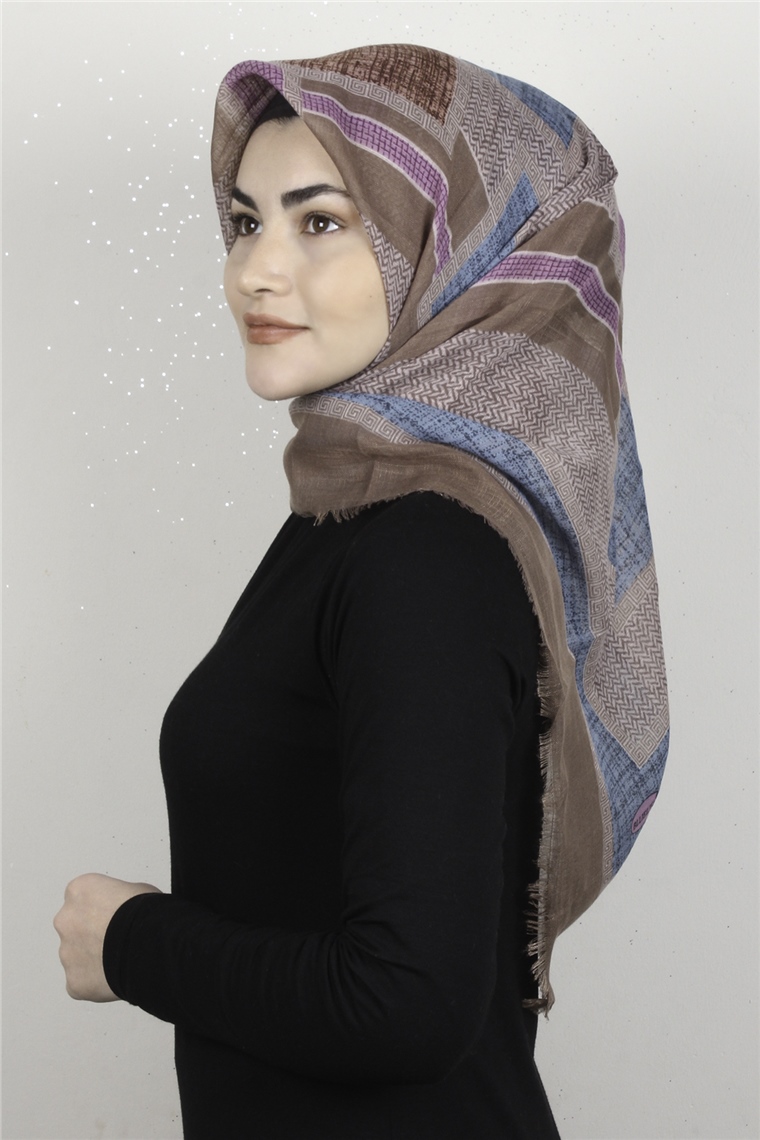 Pamuklu Trend Eşarp 9925-11 Vizon