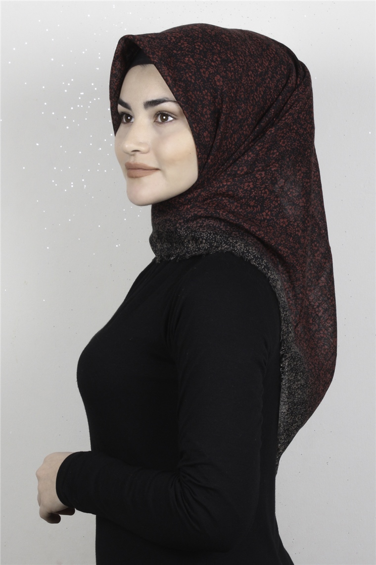 Pamuklu Trend Eşarp 9930-4 Bordo