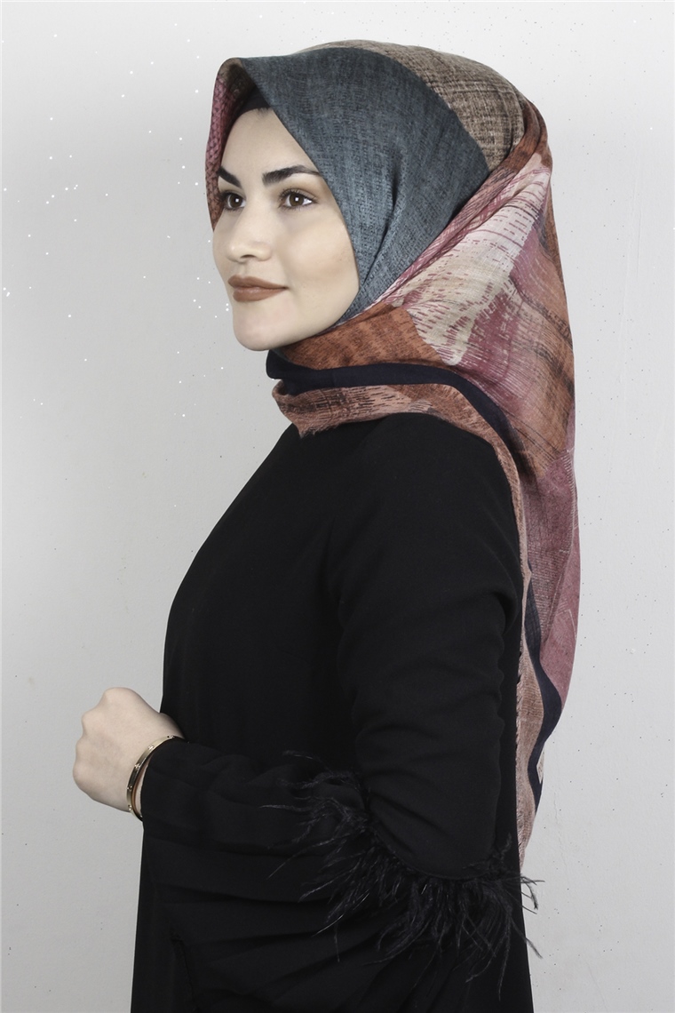 Pamuklu Trend Eşarp 9941-14 Pembe