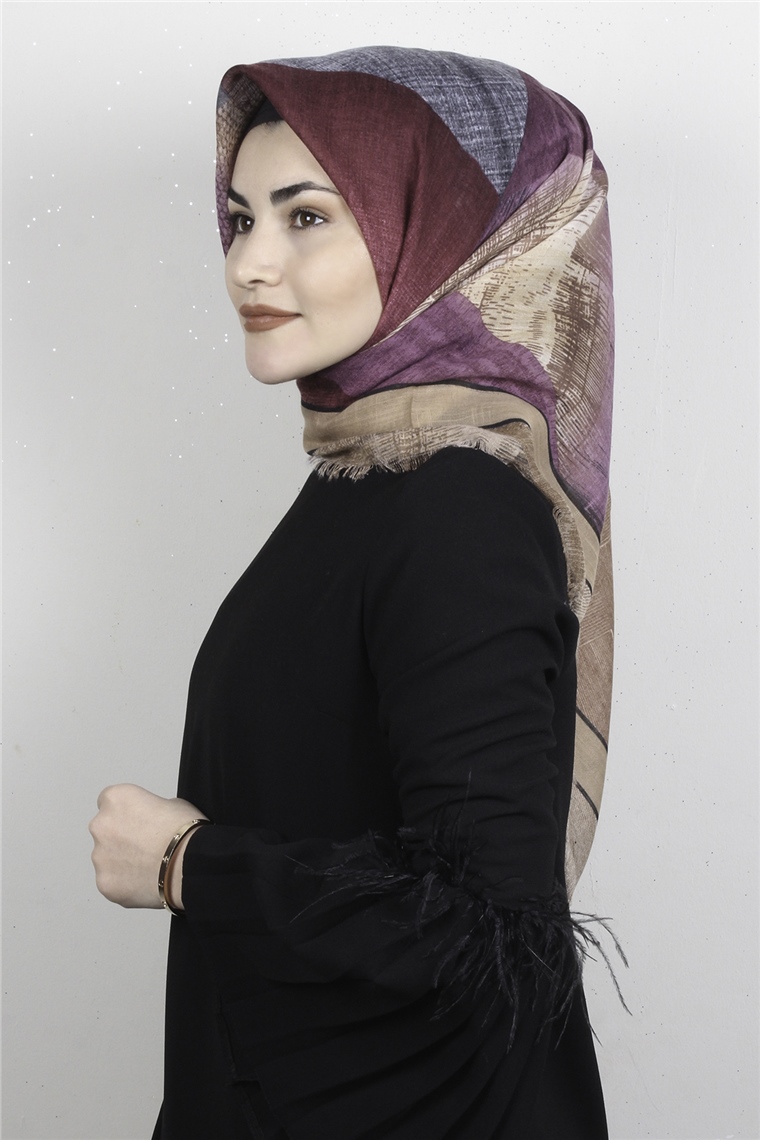 Pamuklu Trend Eşarp 9941-15 Vizon