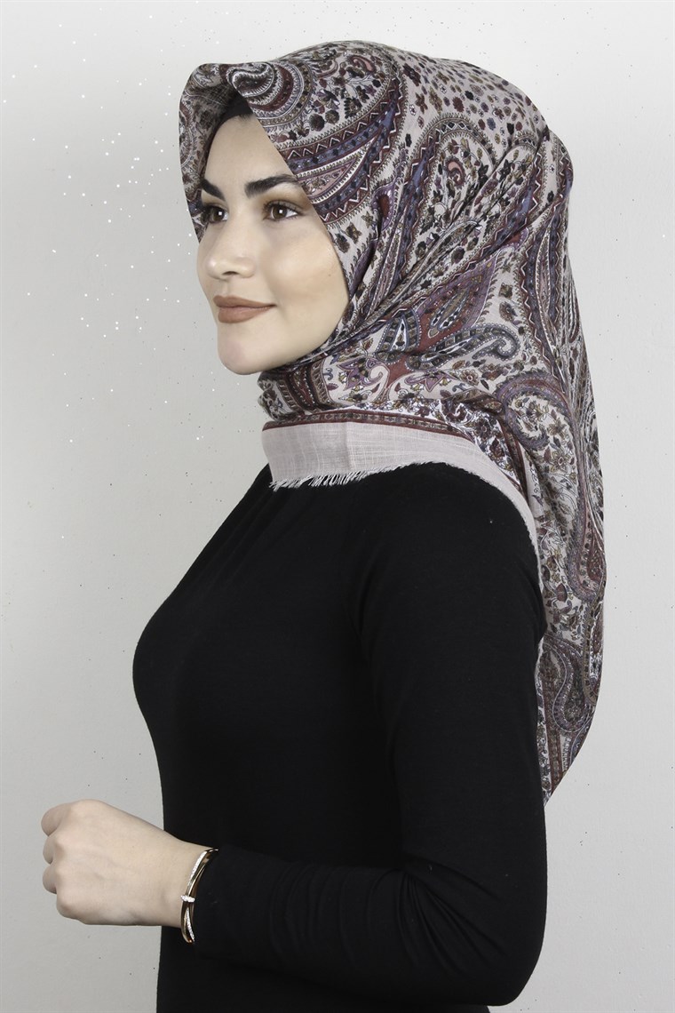 Pamuklu Trend Eşarp 9944-15 Bej