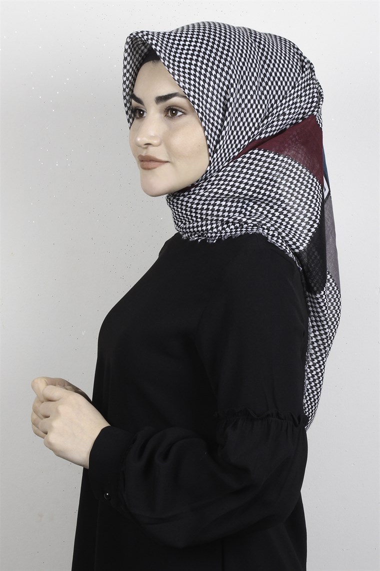 Pamuklu Trend Eşarp 9949-8