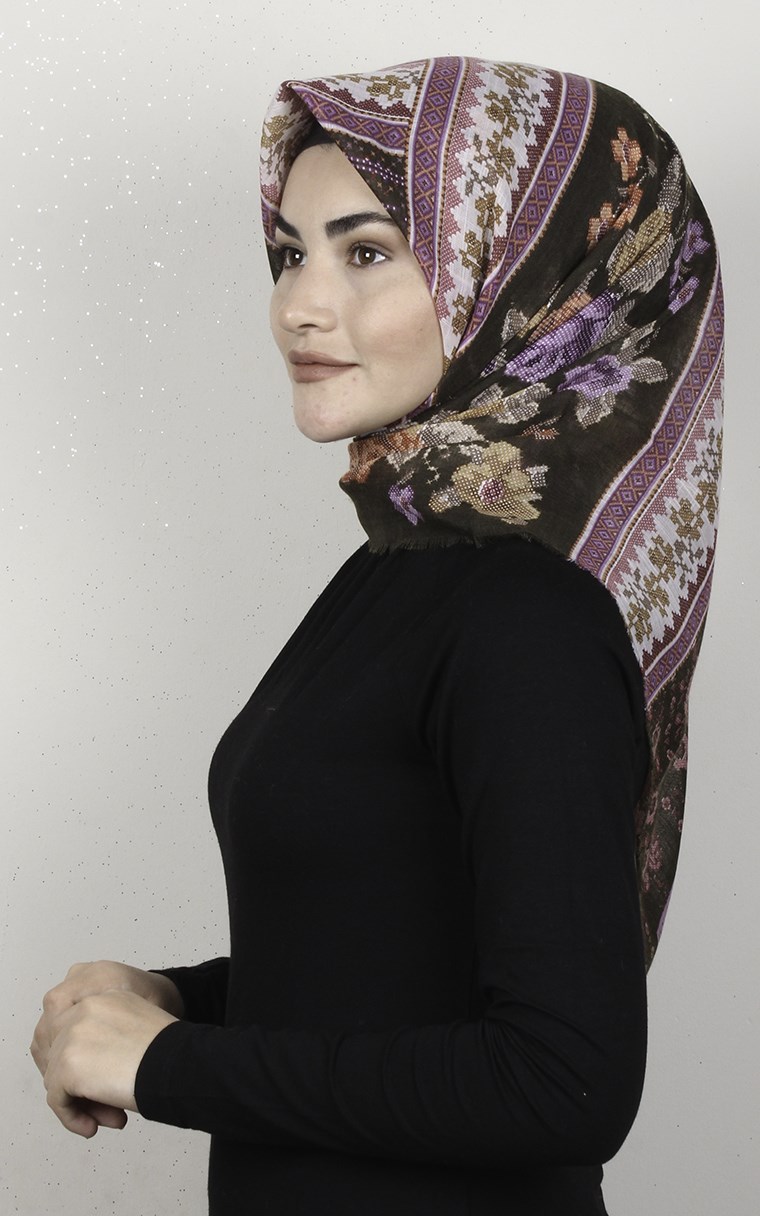Pamuklu Trend Eşarp 9956-4