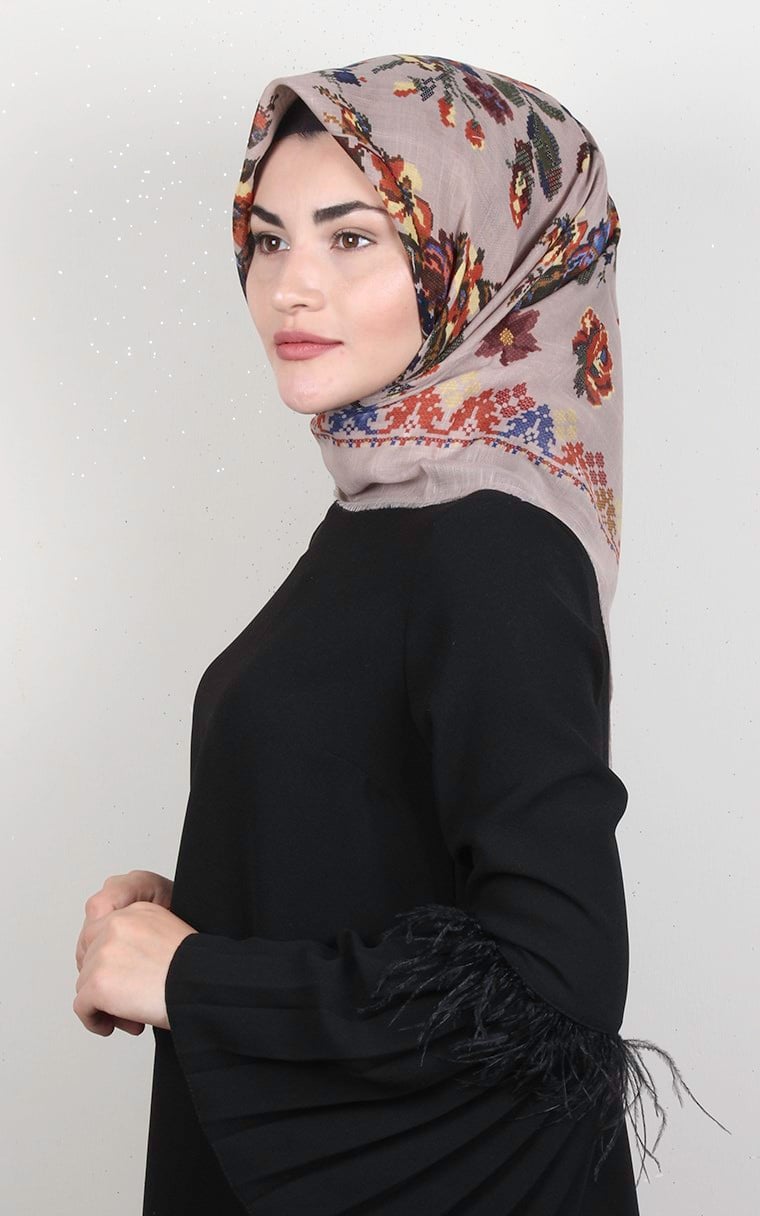 Pamuklu Trend Eşarp 9963-12