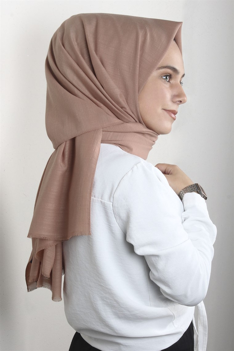 Pamuklu Twist Şal 1110-3 Fondöten