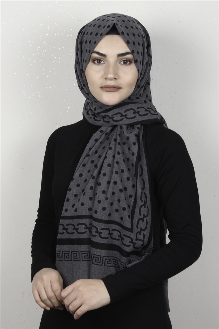 Pamuklu Twist Şal 1267-3