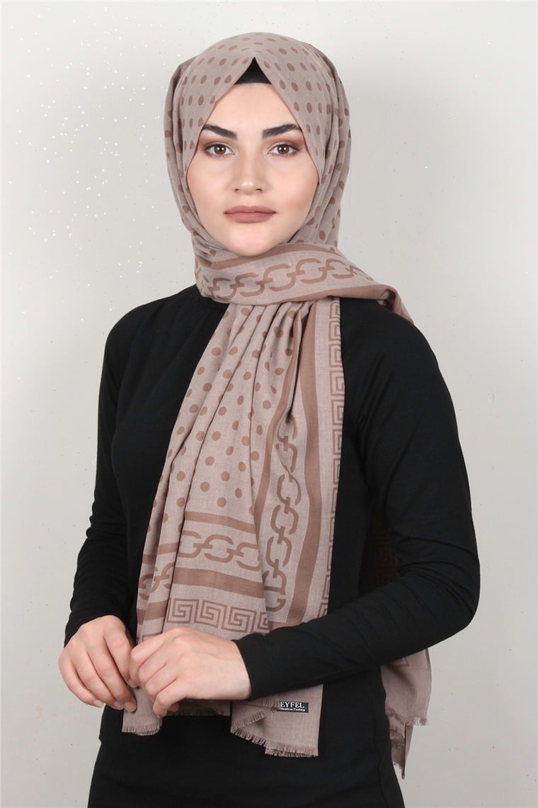 Pamuklu Twist Şal 1267-8