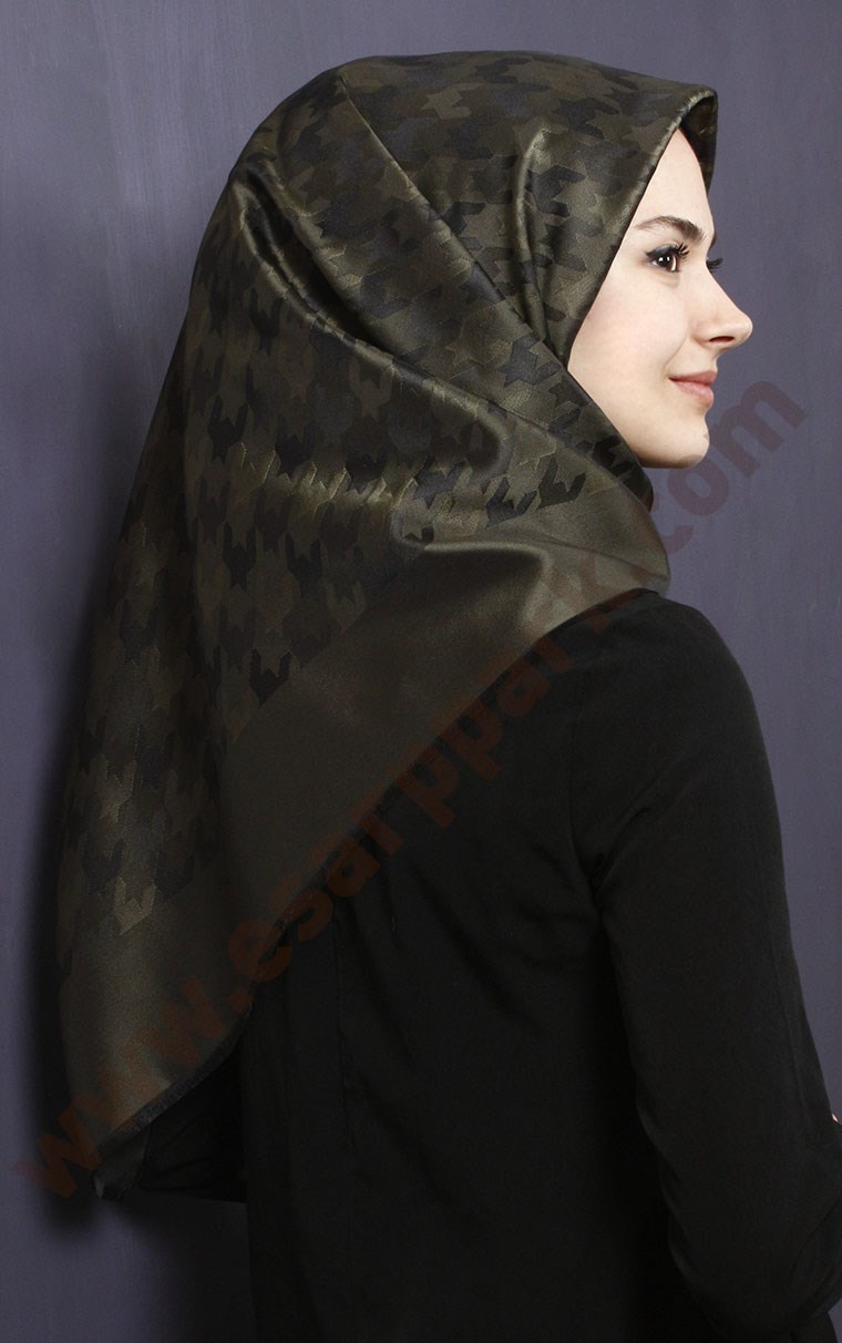 Pano Desenli Eşarp 1317-8