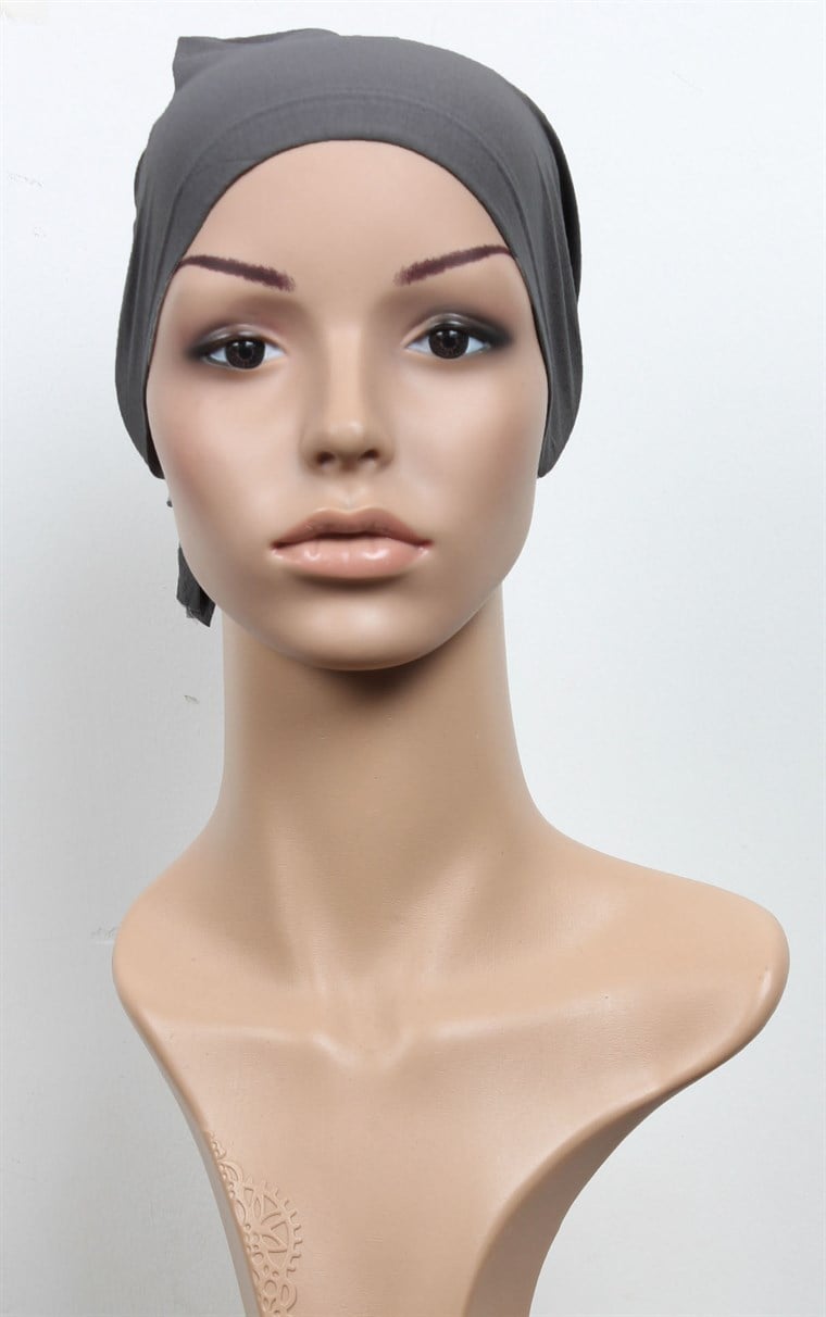 Penye Eşarp Bonesi 251-71 Antrasit