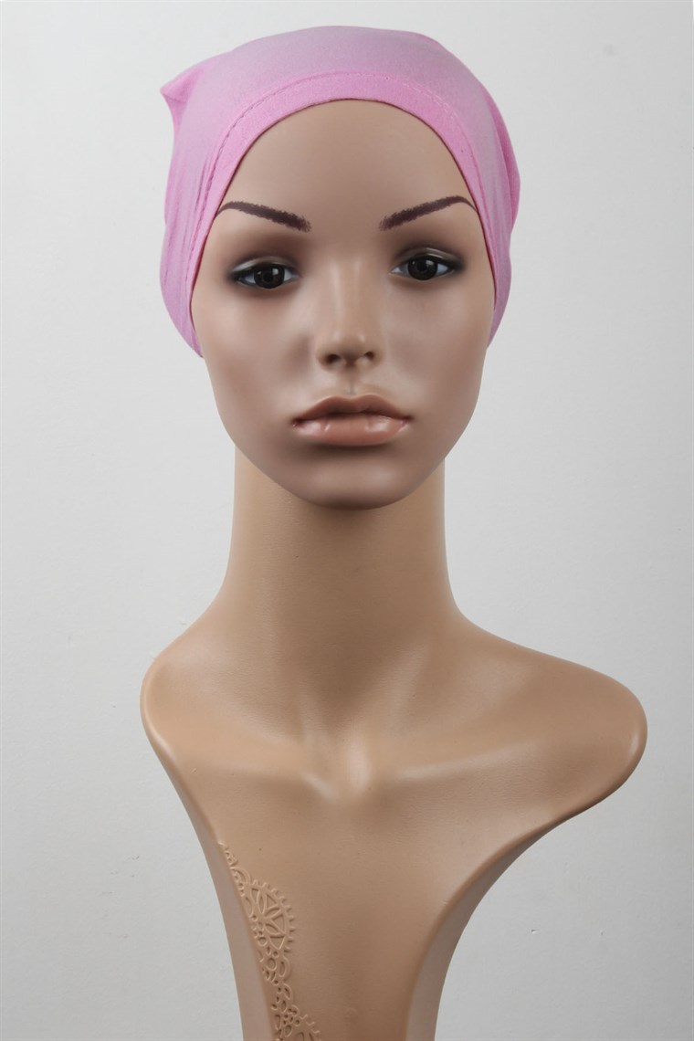 Penye Eşarp Bonesi 251-74 Pembe