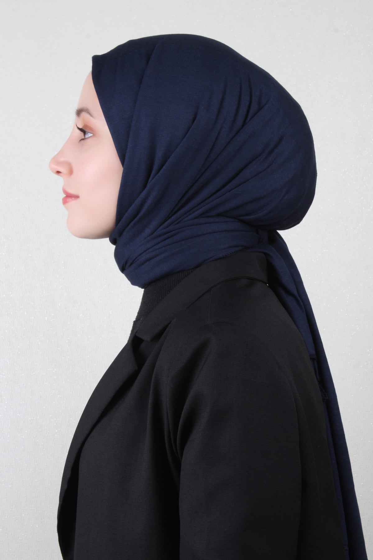Penye Şal 2552-2 Lacivert