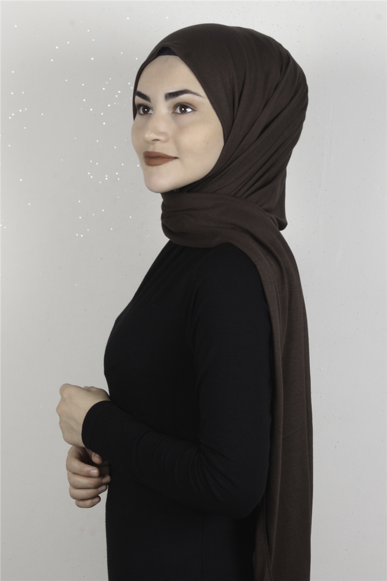 Penye Şal 2552-36 Acı Kahve
