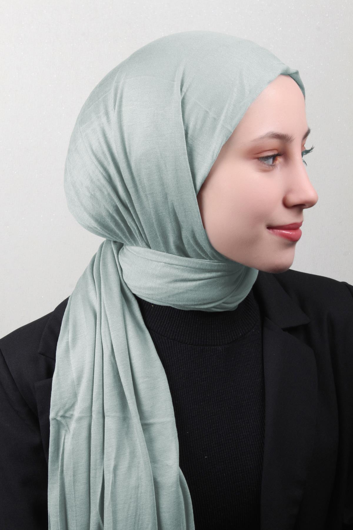 Penye Şal 2552-58 Su Yeşili