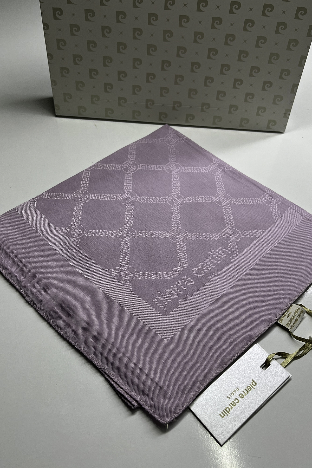 Pierre Cardin Monogram Pamuklu Eşarp 1080900-991