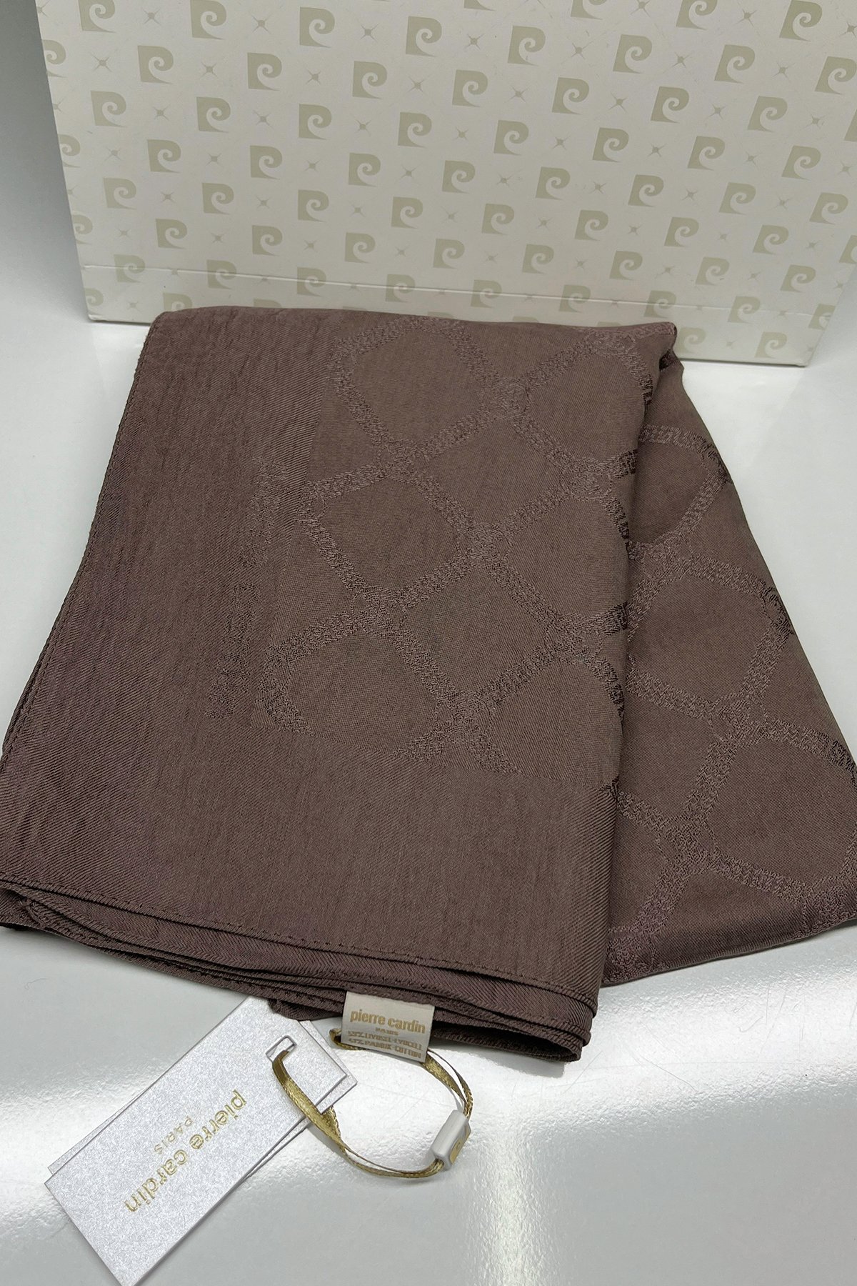 Pierre Cardin Monogram Pamuklu Şal  1080800-931