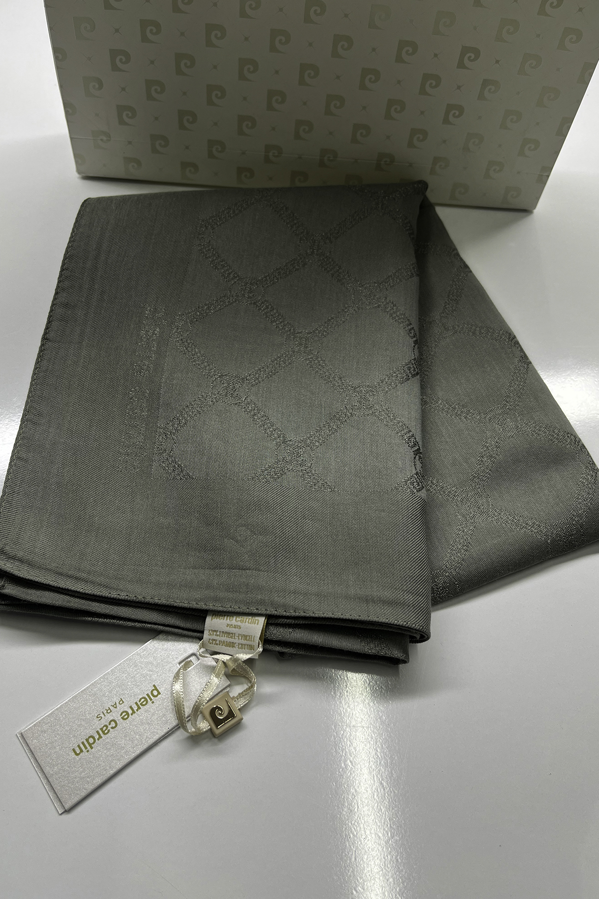Pierre Cardin Monogram Pamuklu Şal  1080800-974