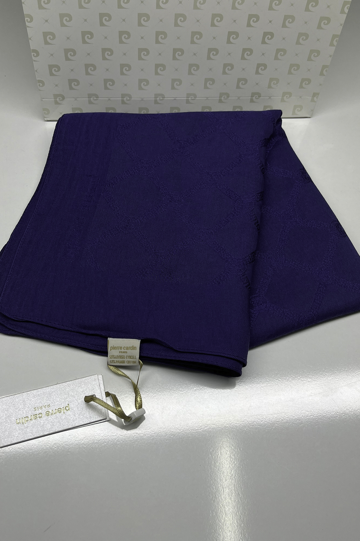 Pierre Cardin Monogram Pamuklu Şal  1080800-921