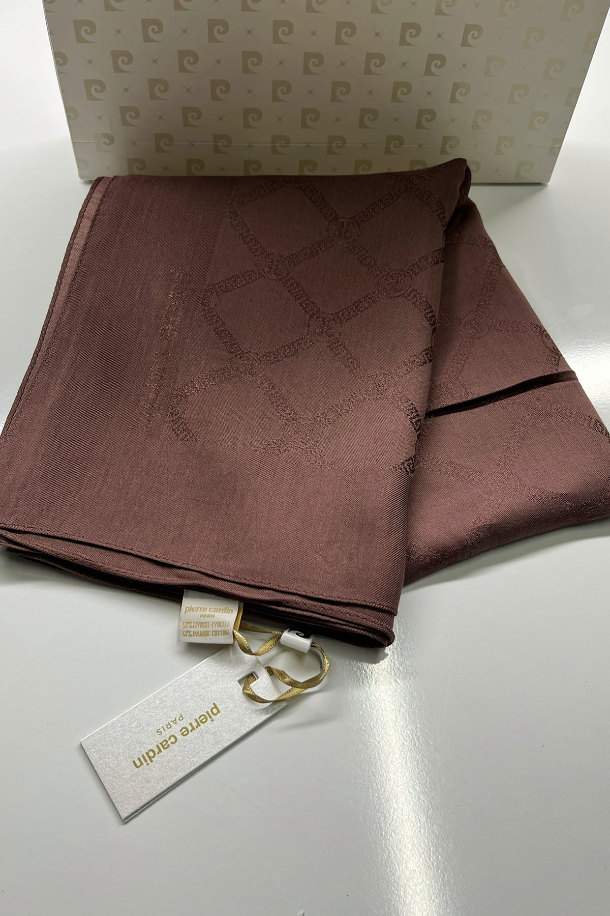 Pierre Cardin Monogram Pamuklu Şal  1080800-982
