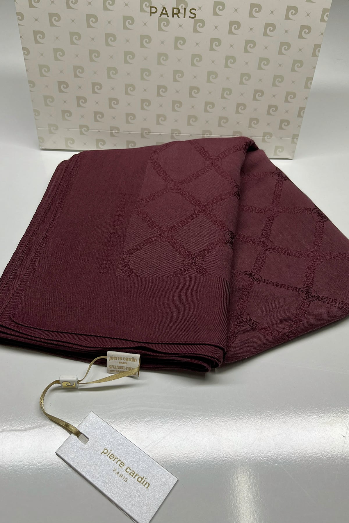 Pierre Cardin Monogram Pamuklu Şal  1080800-941