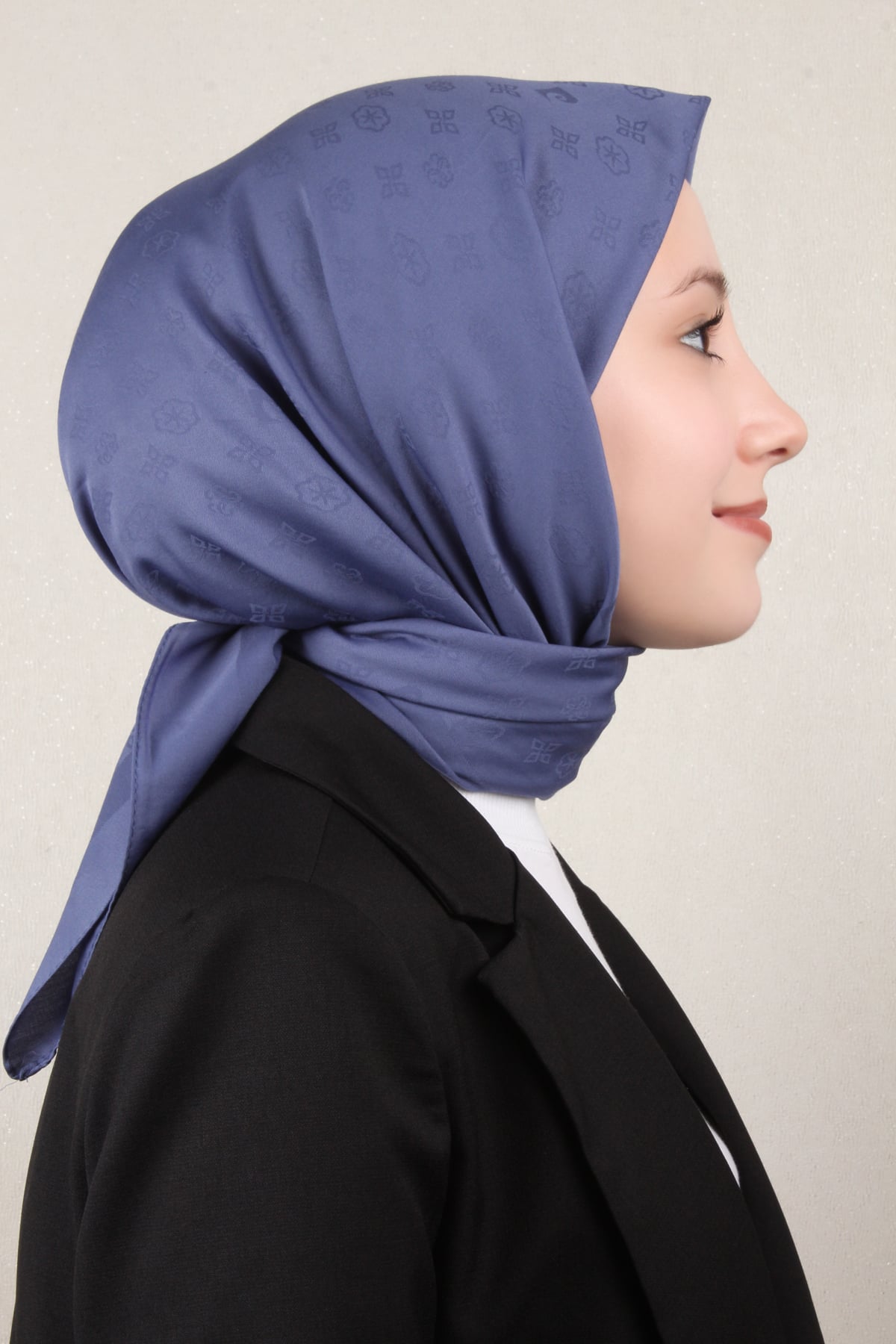 Pierre Cardin Pamuklu Eşarp 1030500-922 İndigo