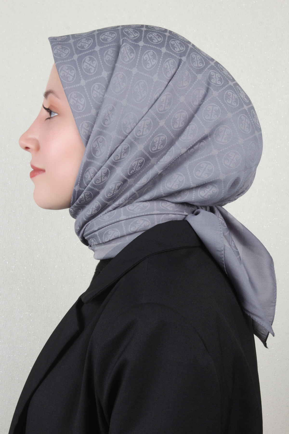 Pierre Cardin Pamuklu Eşarp 4105-15 Füme