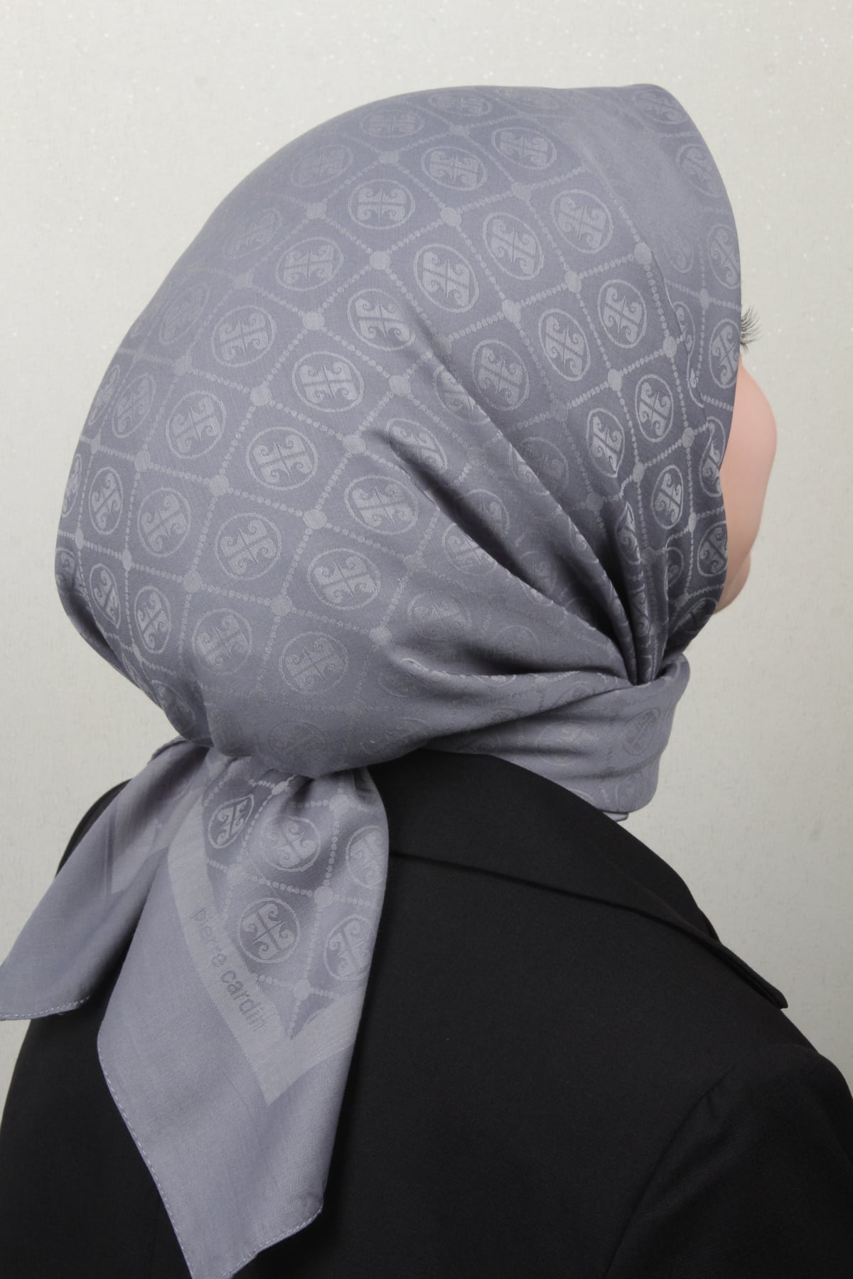 Pierre Cardin Pamuklu Eşarp 4105-15 Füme