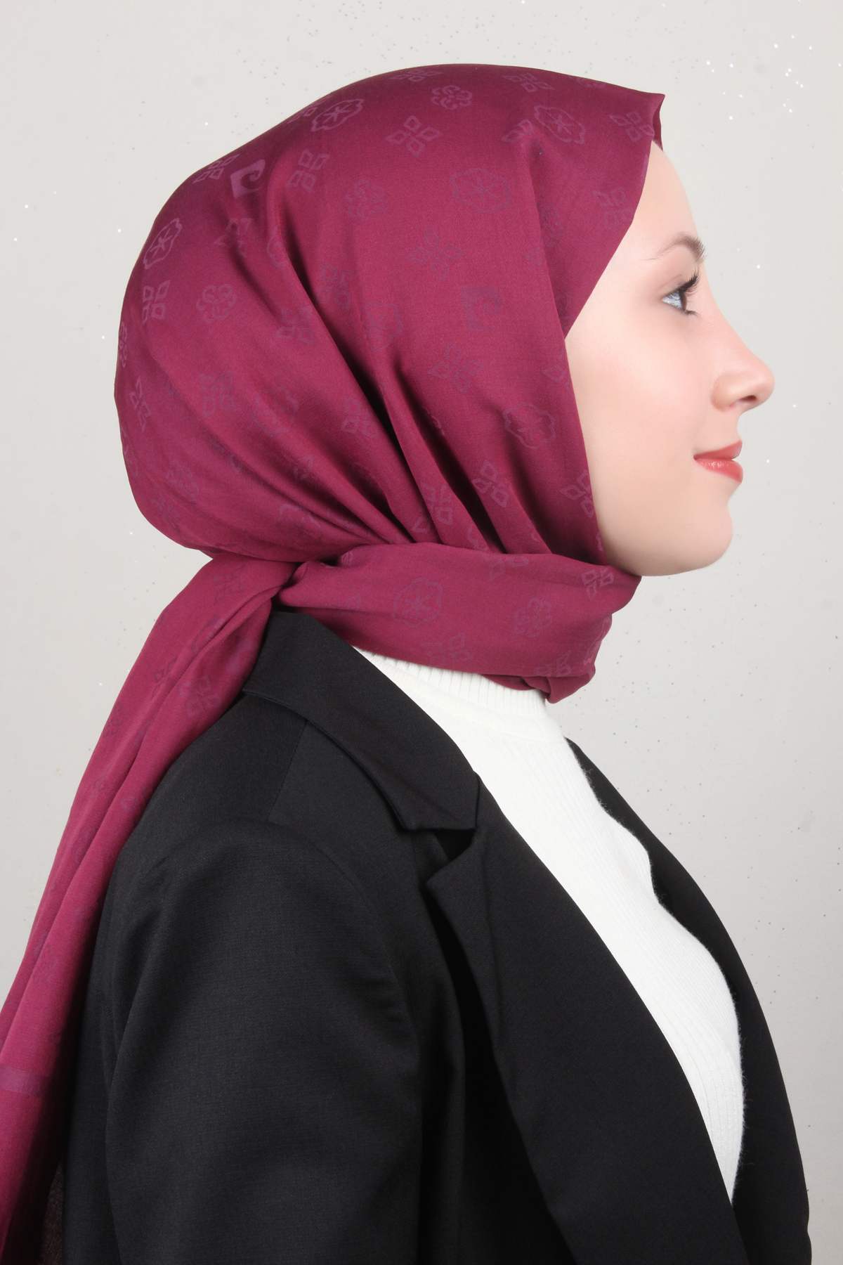 Pierre Cardin Pamuklu Şal 1030600-992 Mürdüm