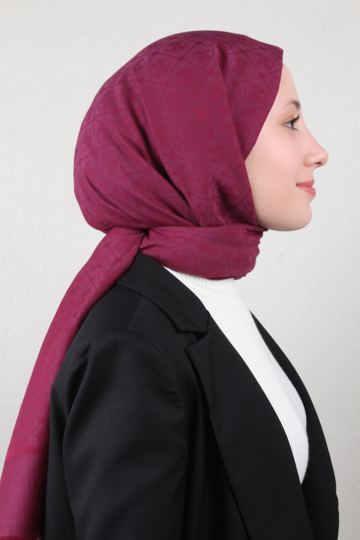 Pierre Cardin Pamuklu Şal 4106-13 Fuşya