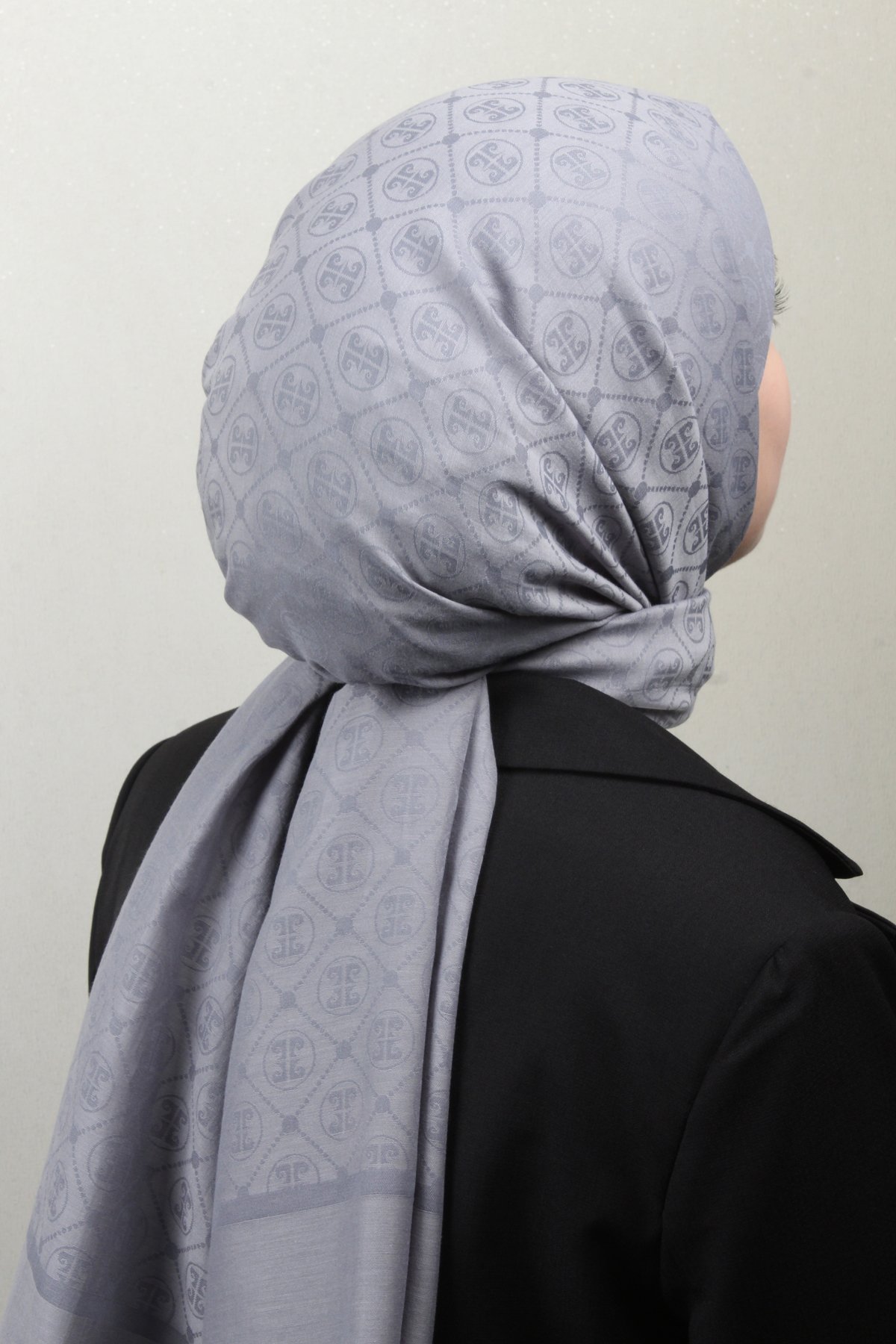 Pierre Cardin Pamuklu Şal 4106-2 Gri