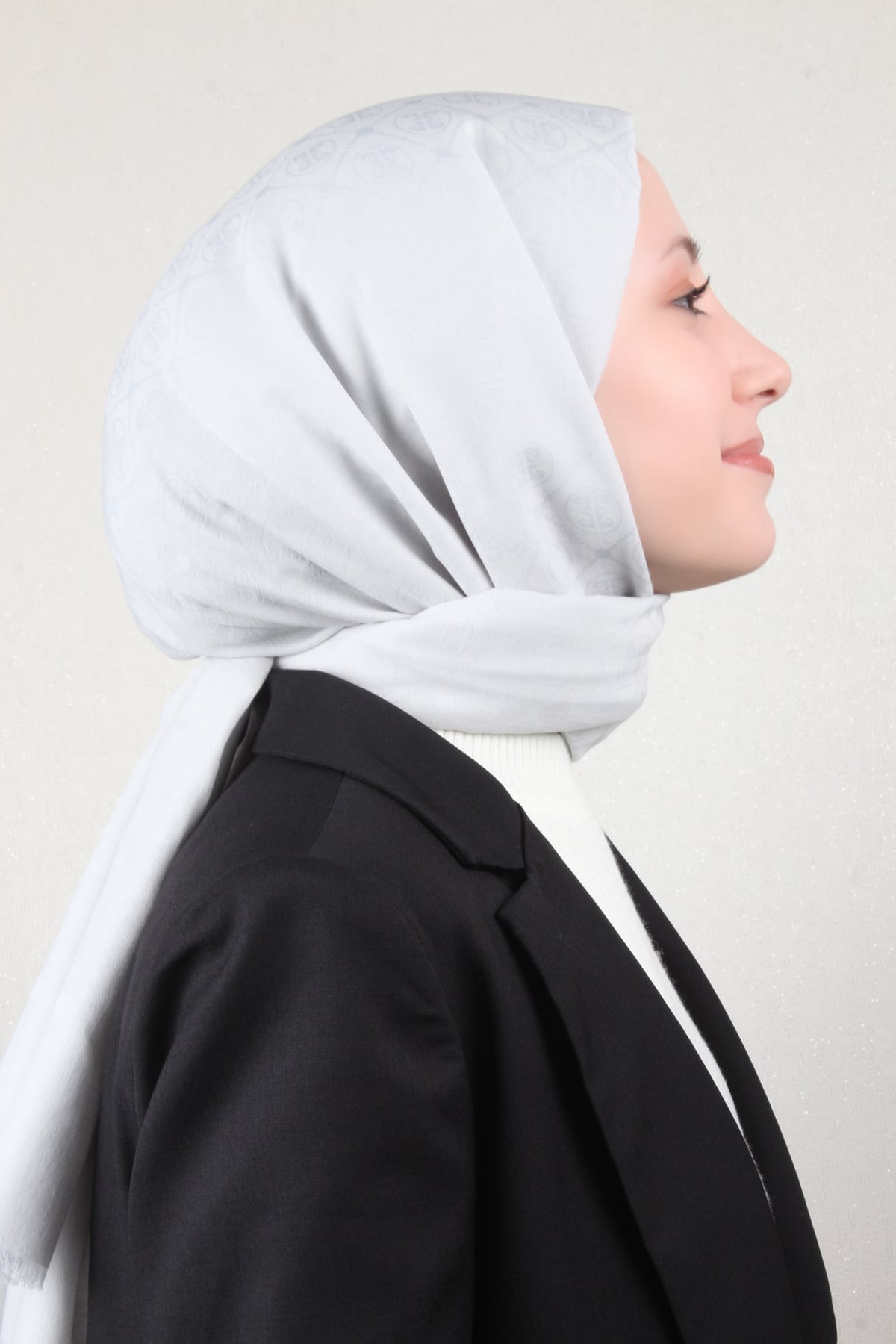 Pierre Cardin Pamuklu Şal 4106-20 Açık Gri