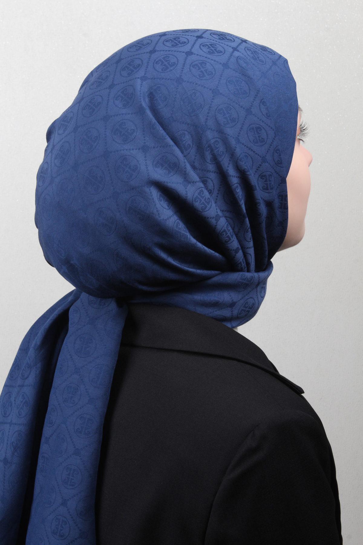 Pierre Cardin Pamuklu Şal 4106-21 Lacivert