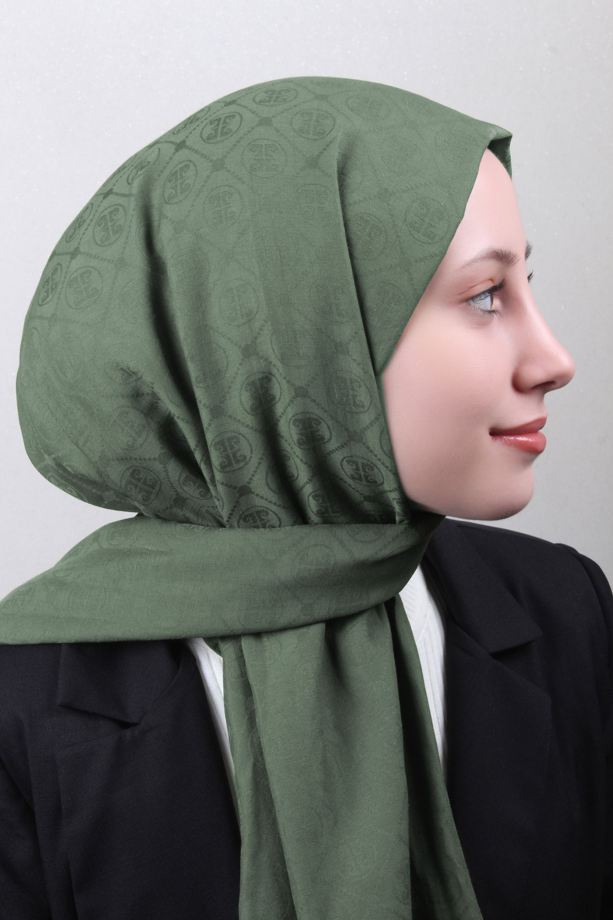 Pierre Cardin Pamuklu Şal 4106-22 Haki