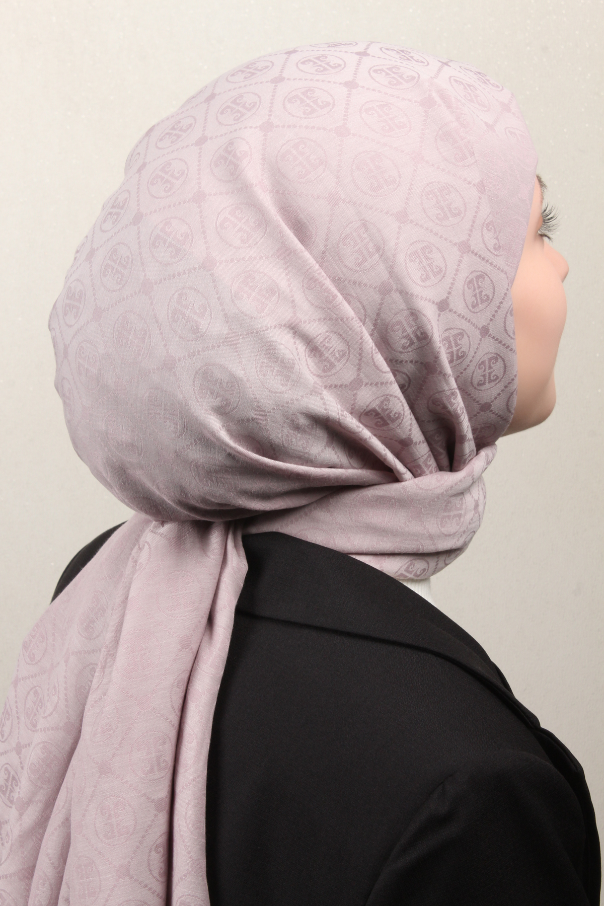 Pierre Cardin Pamuklu Şal 4106-16 Açık Lila