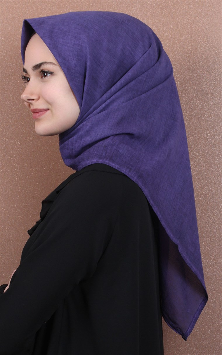 Piramit %100 Pamuk Eşarp 1725-10