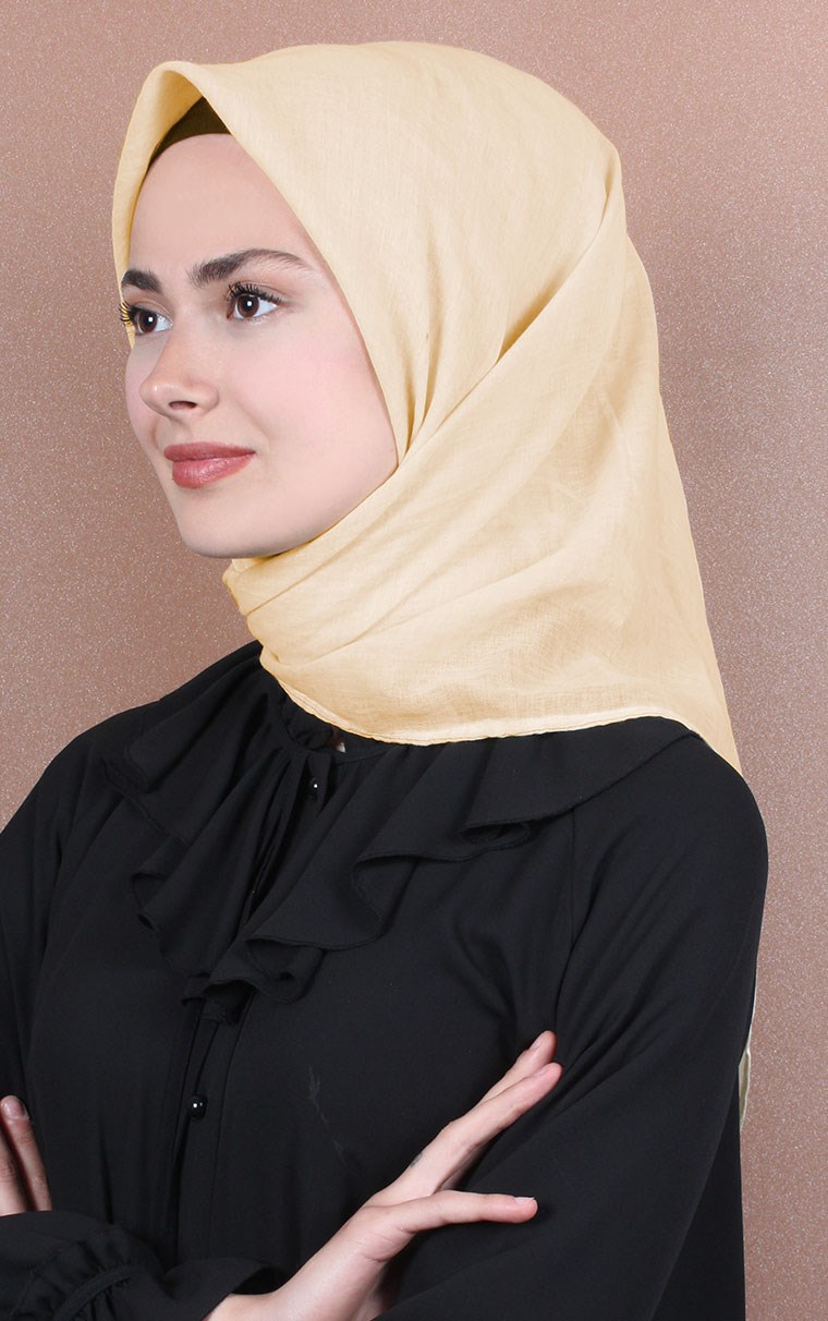 Piramit %100 Pamuk Eşarp 1725-23
