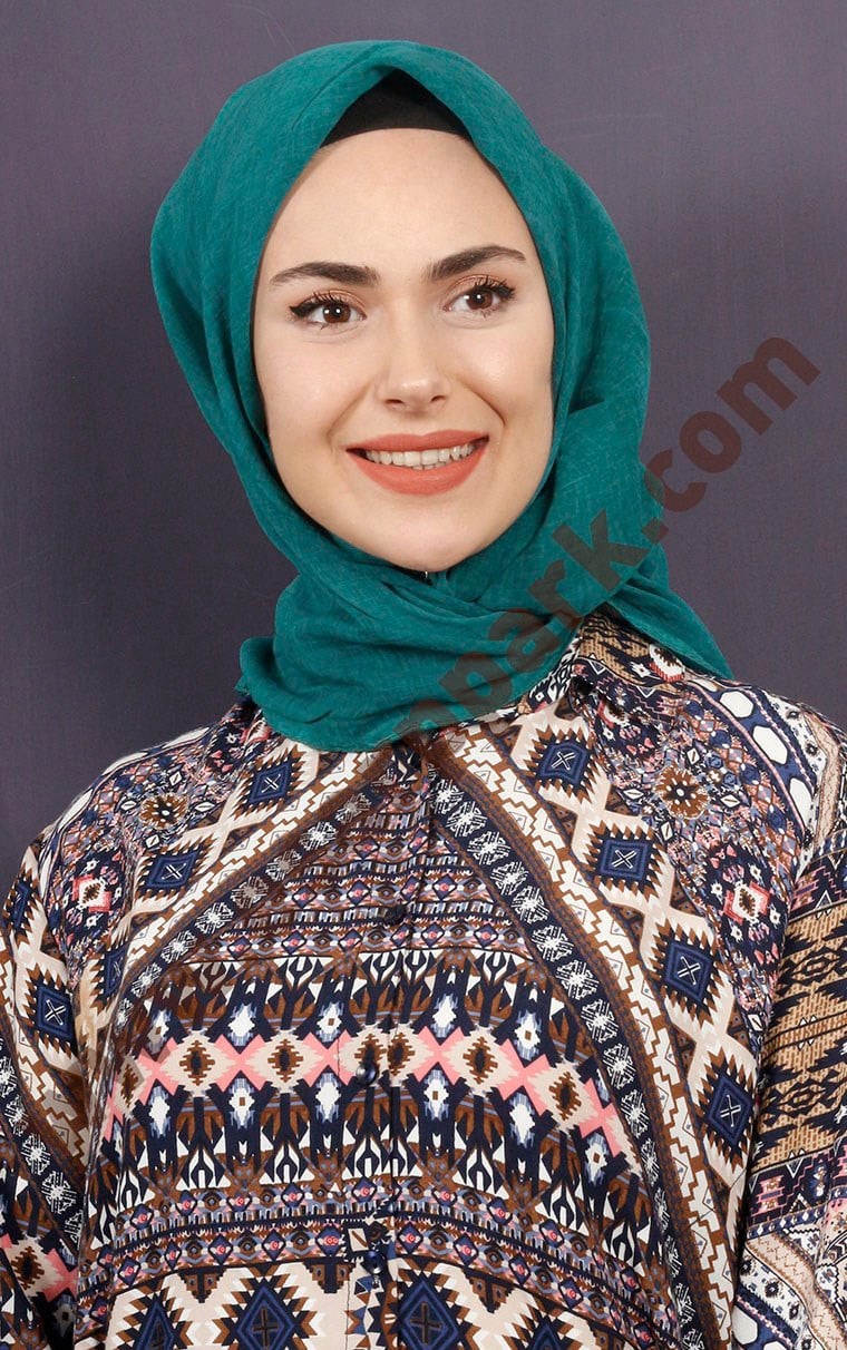 Piramit %100 Pamuk Eşarp 1725-27