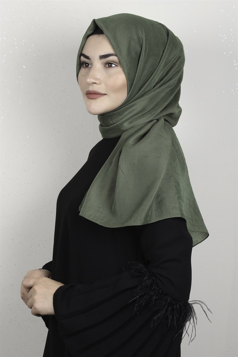 Piramit Cazz Şal 1428-40 Haki