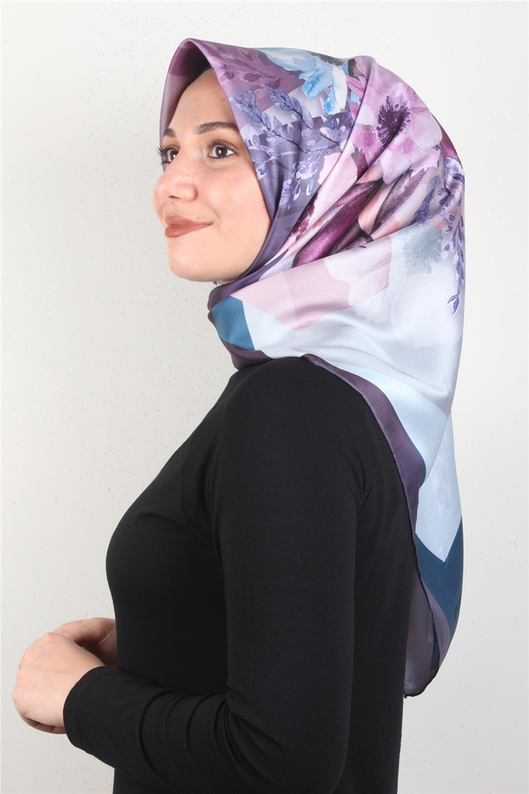 Piramit Dijital Eşarp 1341-12