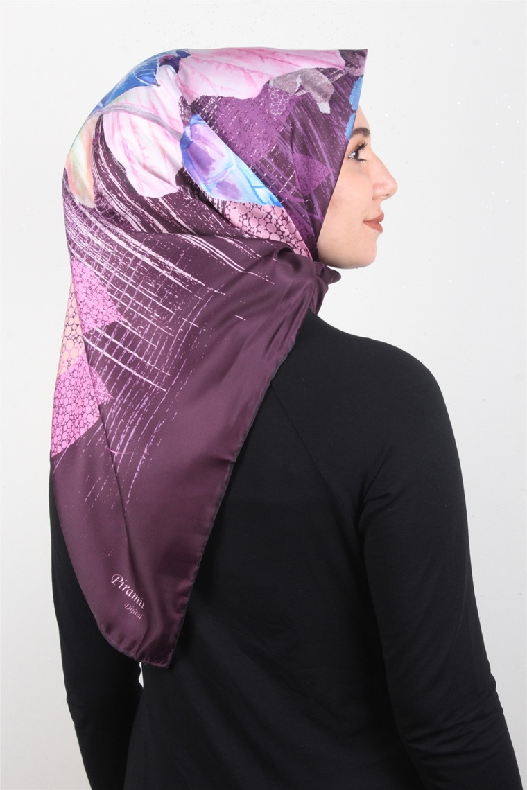 Piramit Dijital Eşarp 1341-26