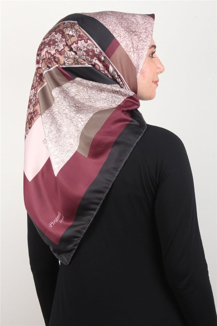 Piramit Dijital Eşarp 1341-45