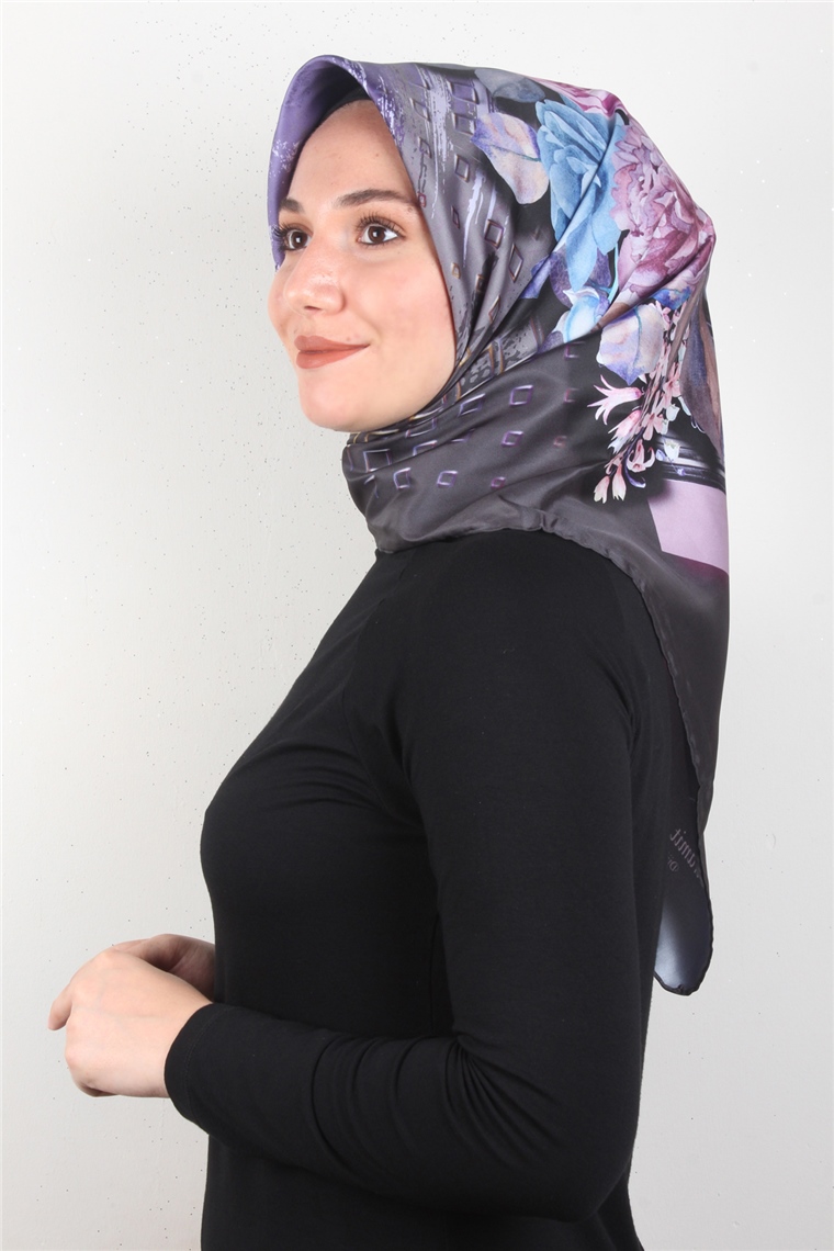 Piramit Dijital Eşarp 1342-14