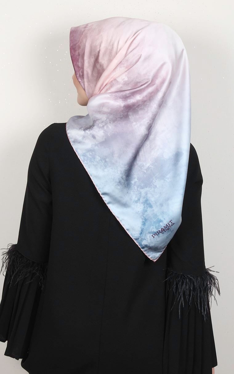 Piramit Dijital Eşarp 1351-10