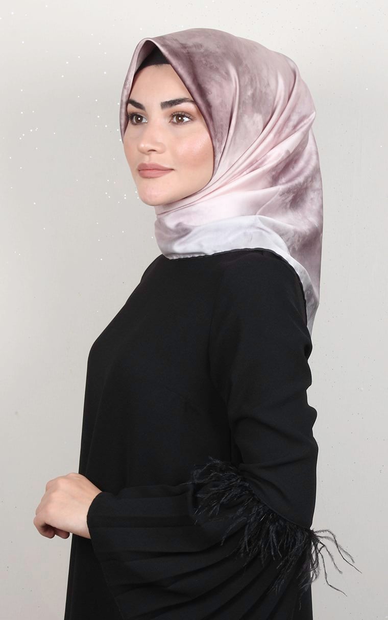 Piramit Dijital Eşarp 1351-4