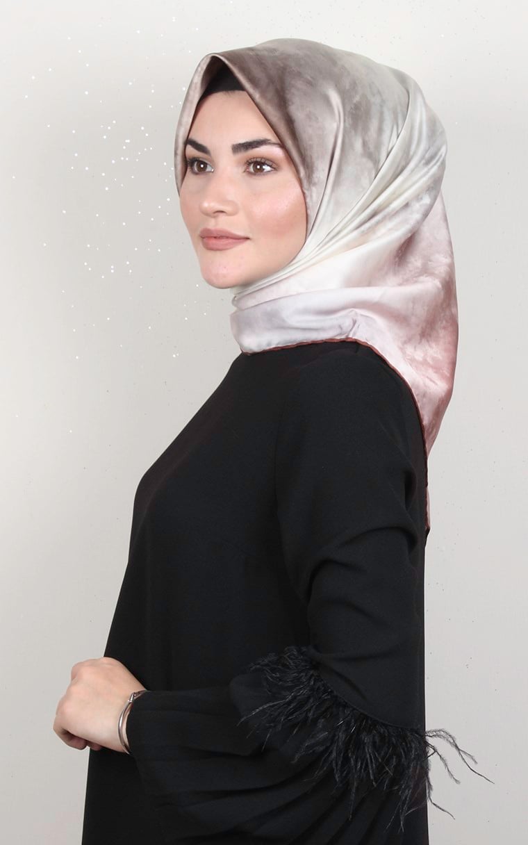 Piramit Dijital Eşarp 1351-6