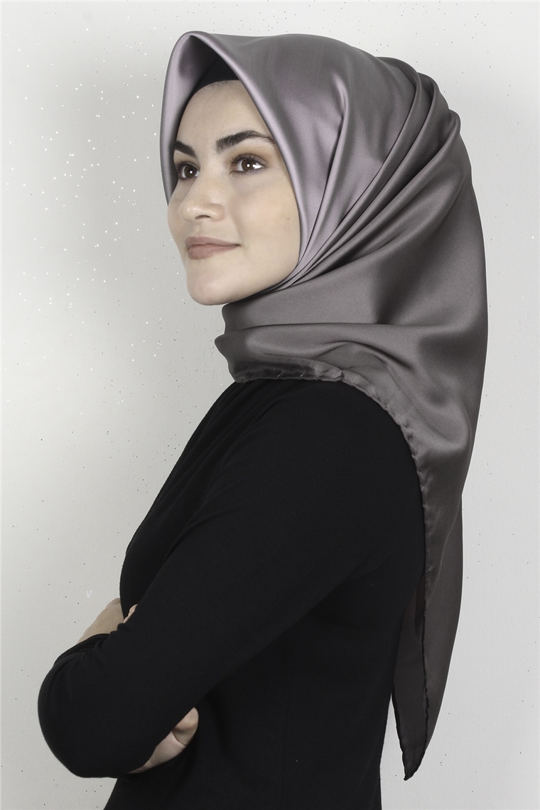 Piramit Dijital Eşarp 1355-7 Toprak