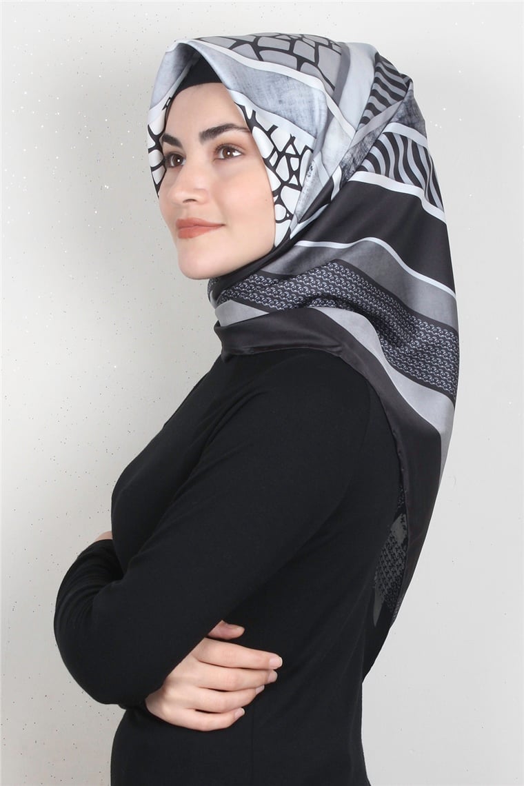 Piramit Dijital Eşarp 1356-10